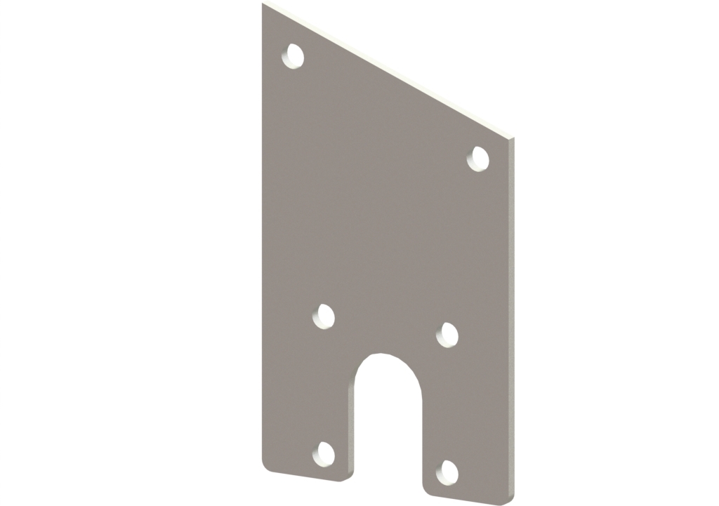 GWM Poly Greenhouse mounting plate